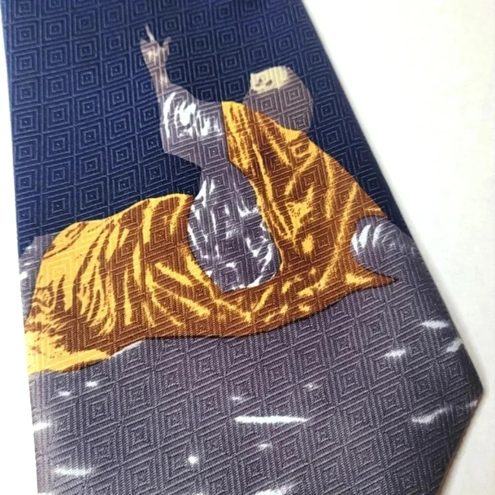A. ROGER'S Men's Religious Necktie - Picture 4 of 9
